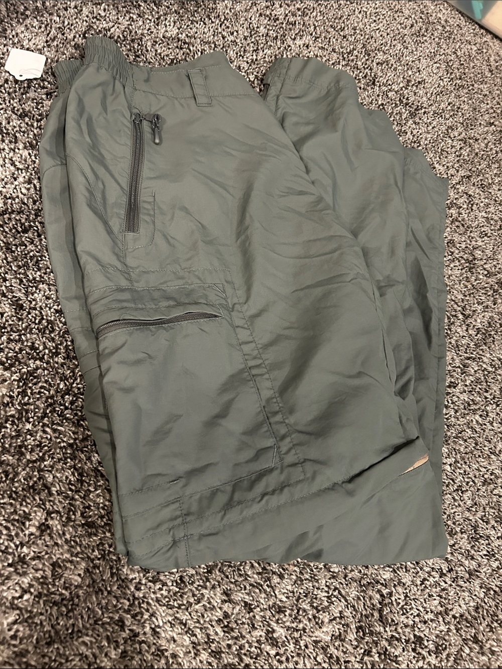 Women’s Olive Green Cargo Pants - Lightweight Utility Style